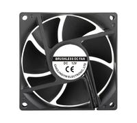 KieTeiiK 8025 Ventilateur de boîtier d'ordinateur silencieux à double roulement à billes pour une meilleure circulation de l'air longue durée de vie pour PC de jeu à domicile, imprimantes