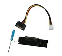 KieTeiiK Adaptateur PCIE 4X vers 2 PCIE pour disque dur convertisseur lecteur carte de remplacement pour accessoires informatiques extension professionnelle