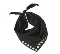 KieTeiiK Bandeau en polyester respirant réglable avec clip en métal pour sports en plein air usage décontracté unisexe unisexe avec poignée, Noir , taille unique