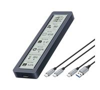 KieTeiiK Boîtier de disque dur NVME sans outil avec affichage numérique gestion thermique 10 Gbit/s Vitesse de transfert A vers C Interfaces CtoC Affichage intelligent Boîtier NVMe pour PC