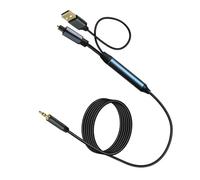 KieTeiiK Câble convertisseur de son USB 3,5 mm vers fibre optique SPDIF pour ordinateur portable, home cinéma, convertisseur de son numérique optique vers analogique