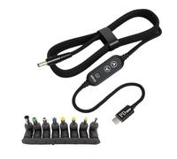 KieTeiiK Câble d'alimentation pour Ordinateur 100 W USB Type C Efficace Et Port d'alimentation Directe 5 5 Mm Cordon De 8 Adaptateurs Câble Contrôle Tension