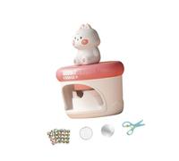 KieTeiiK Cartoon Pin Maker Craft Set Badge Press Machine Kits pour Les avec Un Modèle Réutilisable Crafting Project Supply Les