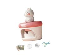 KieTeiiK Cartoon Pin Maker Craft Set Badge Press Machine Kits pour Les avec Un Modèle Réutilisable Crafting Project Supply Les