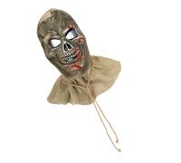 KieTeiiK Casques effrayants pour Halloween, bal masqué, cosplay, carnaval, fête de Noël, accessoires horribles tête de mort, casques effrayants d'Halloween