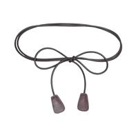 KieTeiiK Ceinture Légère En Corde Simili Cuir Ceinture Simple Et Moderne Sangle De Taille Confortable Pour Un Usage Quotidien Et Les Activités De Plein Air Accessoire Fin Simili Cuir