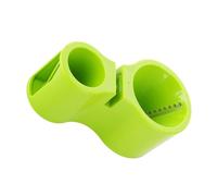 KieTeiiK Coupe-Spirale Efficace À Double Tête Trancheuse À Spirale De Légumes Et Fruits avec Systèmes D'affûtage Lame pour Un Nettoyage Facile Robot Culinaire Manuel avec Taille-Crayon Intégré