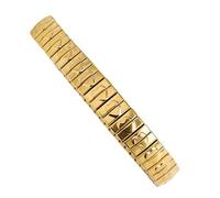 KieTeiiK De Réglable Élégant Réglable en Acier Inoxydable Accrochez-Vous des Accessoires Mode La Chaîne Poignet Élastique en Acier Inoxydable