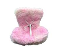 KieTeiiK Decorative ABS Car Seat Holder Furry for 10-17cm Dolls Safe Travel Display Ornament Display Stand Doll Protection Cute Interior Decors Accessories Air Vent Clip Holder