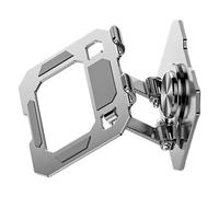 KieTeiiK D'ordinateur Portable De Bureau Rotatif pour Tablettes Téléphones Plate-Forme Antidérapante Extra Large Cadre en Acier Pliable Universel pour Tablettes De Téléphone avec Deux