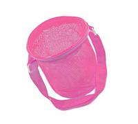 KieTeiiK en Filet À Fermeture Éclair Organisateur De Jouets Plage Portables pour Facile À Transporter Épaule pour Galets Collection Coquillages Sacs Collecte Coquillages