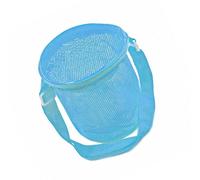 KieTeiiK en Filet À Fermeture Éclair Organisateur De Jouets Plage Portables pour Facile À Transporter Épaule pour Galets Collection Coquillages Sacs Collecte Coquillages