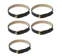 KieTeiiK Ensemble De 5 Sangles PU Miniatures Réglables pour Un Modèle D'échelle 1/16 avec Une Fermeture en Métal Accessoires Accessoires Miniatures