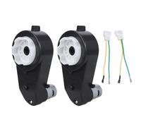 KieTeiiK Ensemble De Boîtes Vitesses Moteur 24 V Qualité Industrielle 2 Pièces pour L'entretien des Véhicules Électriques pour Et Les Projets À Faire Soi-même Boîtes Vitesses Conversion