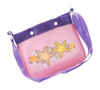 KieTeiiK Filet en nylon respirant pour enfants avec double boucles sécurisées, essentiel pour l'été, la plage, la collecte de coquillages, organiseurs de jouets de sable ventilés