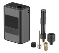 KieTeiiK Gonfleur Portatif Intelligent Rechargeable 4 Buses Pression Réglable Compact pour Camping Équipement De Randonnée Plusieurs Buses