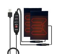 KieTeiiK Housse De Poignée Chauffante Électrique Multi-Usage pour Le Cyclisme en Hiver sur Diverses Motos Et Véhicules Les Cyclistes Alimentés par USB Utilisent Une Poignée Électrique