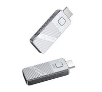 KieTeiiK Intelligent Mirroring Wireless HDTV Adapter HDTV Transmitter Receiver for PC PPT Streaming Business Conference Presentations Double Band WiFi Hdmis Streaming Device