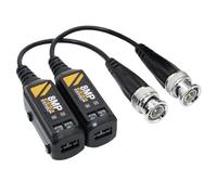 KieTeiiK Interferences Resistant Video Balun Transmits AHDs CVI TVIs CVBS Over Cat5 Cable for Commercial Property and Home Security Installations Multiple Systems CCTV Transmitters