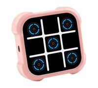 KieTeiiK Jeu De Société Portable Puzzle USB Rechargeable Morpion Et Croix pour Le Plaisir Et Le Divertissement en Famille Électronique Noughts and Crosses Game Toy