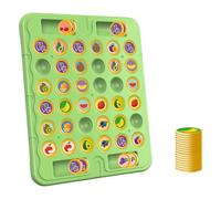 KieTeiiK Jeu De Société Réversible sur Le Thème des Fruits pour pour L'activité Familiale Formation des Compétences Logiques Et Exercices De Mémoire Jouet D'échecs Jeu D'activité Scolaire