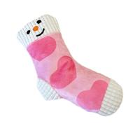 KieTeiiK Jouet couineur coloré pour animal domestique en forme de chaussette d'exercice de dentition en peluche sans danger pour les races et le nettoyage des dents