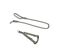 KieTeiiK Laisse De Harnais pour Chien Petits Chiens sans Laisse Traction Pince Réglable Boucles Confortables Et Sécurisées Ensemble Harnais D'entraînement Chien