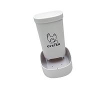 KieTeiiK Mangeoire À Grains Et Coquilles De Poulet Construction en Plastique Robuste Base Large pour La Stabilité des Coopératives Agricoles Outil d'alimentation Essentiel Et pour Volaille