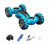 KieTeiiK Multi Function Stunt Drift Car 30° Climbing Remote Control LED Light Fogging Effects ABS Construction LED Light Stunt Vehicle