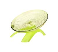 KieTeiiK Plan De Vérification Pointe Roue Plat Gerbille Silencieux Petit Disque d'exercice pour Animaux Compagnie Course Cage d'exercice en Plastique Hamster