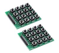KieTeiiK Réactivité Élevée 4x4matrix Module du Clavier 16Button pour Les Projets Prototypage Microcontrôleur pour Les Éducateurs STEM