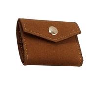 KieTeiiK Sac à bijoux élégant de voyage avec texture en microfibre pour ranger colliers et bagues, étui à bijoux tendance