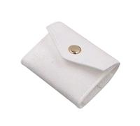 KieTeiiK Sac à bijoux élégant de voyage avec texture en microfibre pour ranger colliers et bagues, étui à bijoux tendance