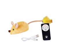 KieTeiiK Souris De Jeu Interactive pour Chat Jouet Amusant Électrique Mobile pour Chats Félins Télécommande D'intérieur Activé par Le Mouvement
