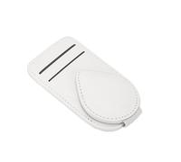 KieTeiiK Support de lunettes réglable anti-secousses en cuir PU pour tableau de bord Installation rapide et design compact pour tous les véhicules (118) Pince à lunettes en cuir PU