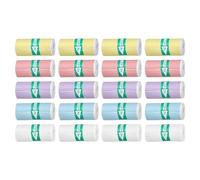 KieTeiiK Thermals Sticker Labels for Pocket Printers 57mm X25mm 20Paper Roll Colored/White Waterproof for Crafts and Home Use Selfadhesive Thermals Printer Paper