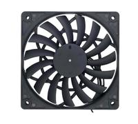KieTeiiK Ventilateur de boîtier fin 120 mm 12 V 0,20 A 1400 tr/min PWM pour un refroidissement efficace et un fonctionnement silencieux