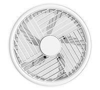 KieTeiiK Ventilateur de bureau à batterie pour camping, 3 vitesses, portable, refroidissement de table, portable avec air puissant et silencieux