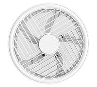 KieTeiiK Ventilateur de bureau à batterie pour camping, 3 vitesses, portable, refroidissement de table, portable avec air puissant et silencieux