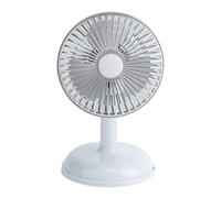 KieTeiiK Ventilateur de bureau USB rétro à 2 vitesses - Angle réglable - Pour la maison, la voiture, l'extérieur, les voyages - Petite table