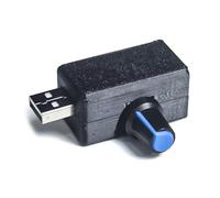 KieTeiiK Ventilateur USB de contrôle de vitesse avec sélection en continu pour flux d'air et réductions de refroidisseurs de smartphone