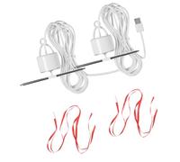 KieTeiiK Ventilateur USB Monté sur Crochet Rétractable pour La Protection des Aliments Restaurant Marché Camping Solution Anti-Mouche Silencieuse Suspension USB