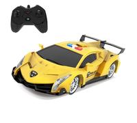 KieTeiiK Voiture Télécommandée Cascadeur Tout Terrain Jouet À Dérive Lumières LED Conception Télécommandée À Vitesse Voiture ABS Anti-Crash