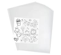 Kievano Papier Calque A4 110g/m² - 100 Feuilles Papier Transparent Épais Imprimable, Papier à Tracer, Papier Calque pour Dessin, Beaux-Arts, Architecture, Patron Couture, Copie, DIY