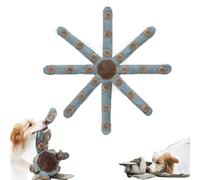 KIEYIQE Frank The Dogtopus, Jouets à mâcher interactifs et indestructibles pour Chiens, Jouet Puzzle pour Chiens de Petite, Moyenne et Grande Taille, défi de Mastication Durable (L)