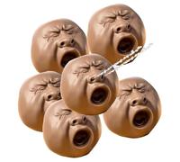 KIEYIQE Funding Human Face Face Gun Water, Plaisanterie Jouet, des Jouets d'eau d'été pour Rendre drôle dans Une farte de fête Gag drôle (6pcs)
