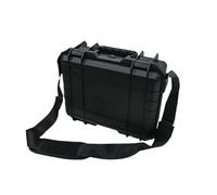 KIFSDLF 1 étui de Transport Rigide et étanche for équipement Protection, avec bandoulière, boîte Rangement for Produits électroniques numériques éponge(34x27x12.5CM)