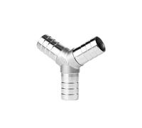 KIFSDLF 6/8/10/12/13/14/15/16/20/25mm en Forme de T Y L séparateur Joint Tuyau Acier Inoxydable 304 Eau gaz Carburant(Color2,20mm)