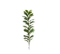 KIFSDLF Grand ficus Artificiel de 35 à 150 cm, Fausse Plante de Sol en Plastique, Feuilles de Violon, Toucher réaliste, for décoration de Maison, de Magasin ou de fête(150cm)
