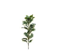 KIFSDLF Grand ficus Artificiel de 35 à 150 cm, Fausse Plante de Sol en Plastique, Feuilles de Violon, Toucher réaliste, for décoration de Maison, de Magasin ou de fête(100cm)